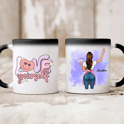 Kubek personalizowany dla stylistki paznokci | z personalizacją imienia #9