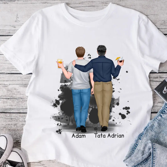 Koszulka dla taty i syna - Personalizowana (rodzinna) #1002
