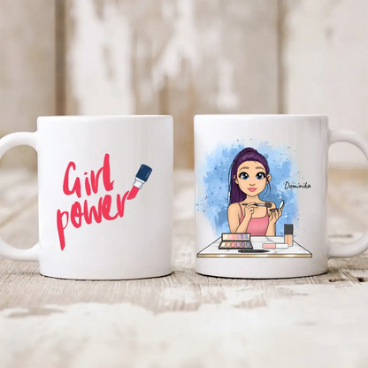 Kubek personalizowany dla makijażystki | z personalizacją imienia #81