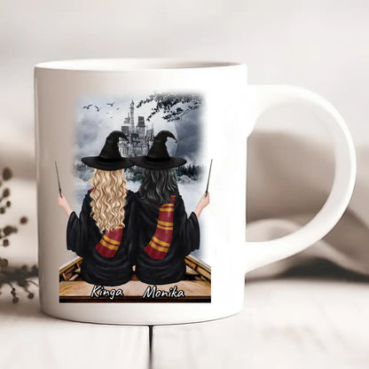 Kubek personalizowany dla przyjaciółek | motyw z wiedżmami #85