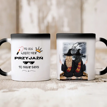 Kubek personalizowany dla przyjaciółek | motyw z wiedżmami #85