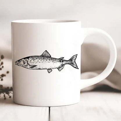 Kubek personalizowany dla wędkarza | motyw z rybą #5923