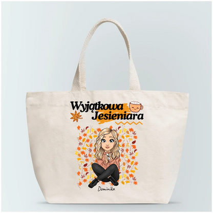 Torba personalizowana WYJĄTKOWA JESIENIARA | motyw dla jesieniary #4941
