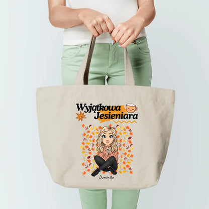 Torba personalizowana WYJĄTKOWA JESIENIARA | motyw dla jesieniary #4941