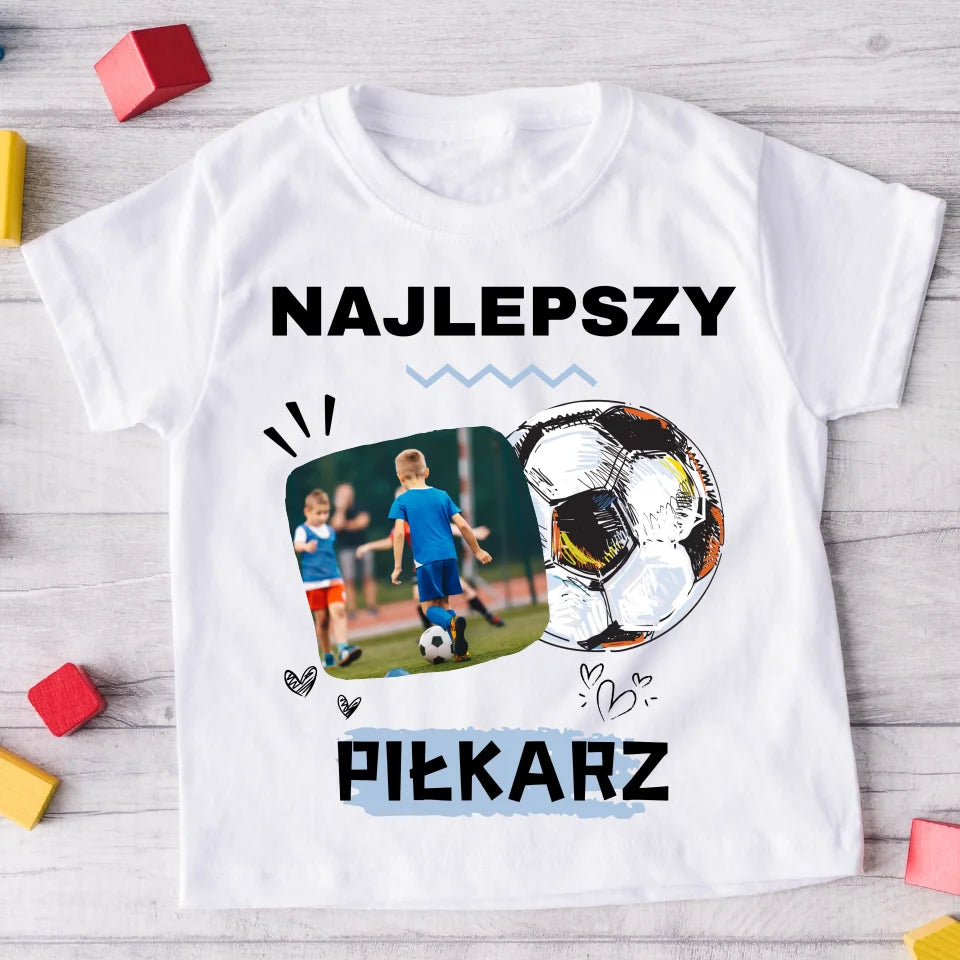 Koszulka z zdjęciem - mama/tata piłkarza/piłkarki - Personalizowana  #58122