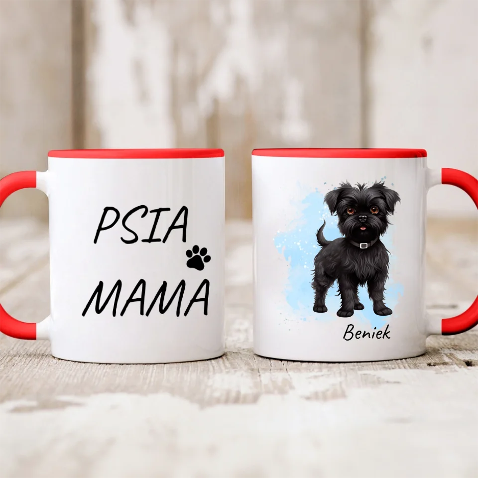 Kubek z psem - Personalizowany - Psia Mama/Psi Tata #5143