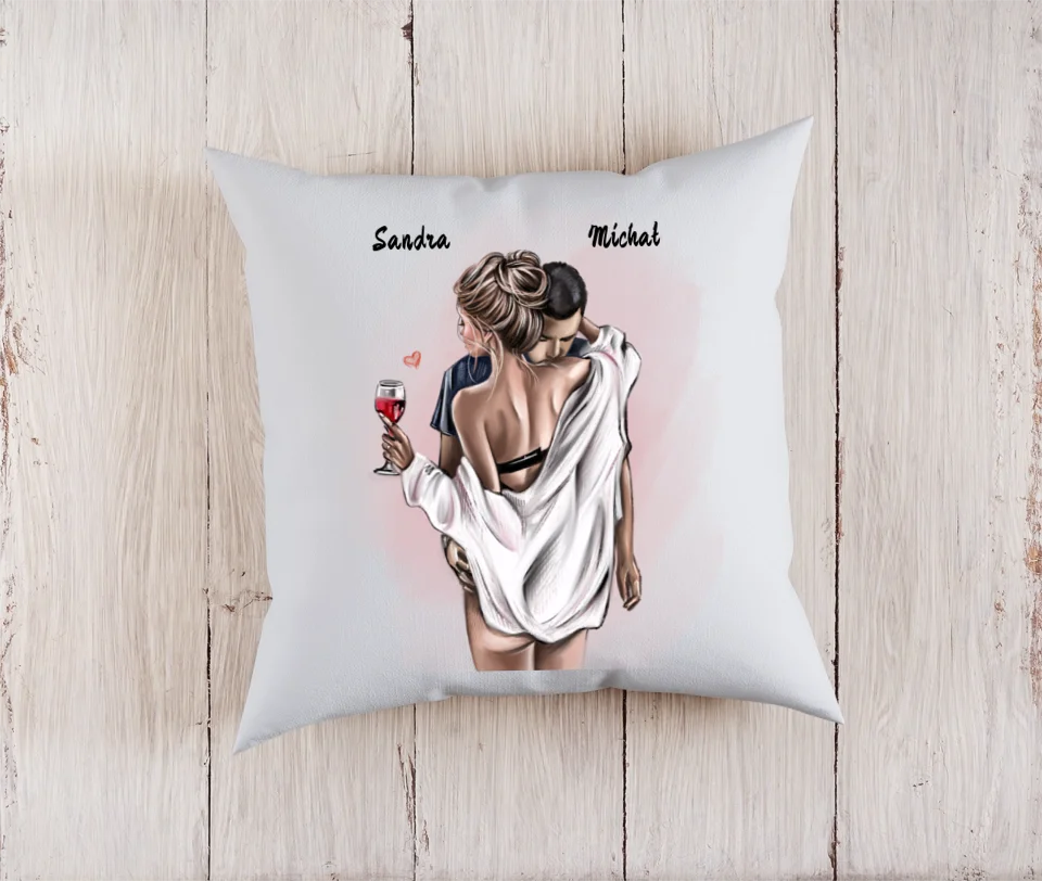 Poduszka personalizowana dla par #17