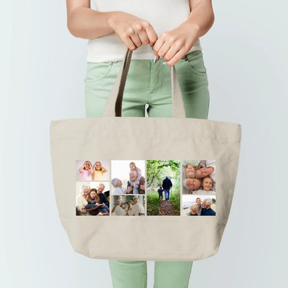 Torba personalizowana dla babci | z personalizowanymi zdjęciami rodzinnymi #12