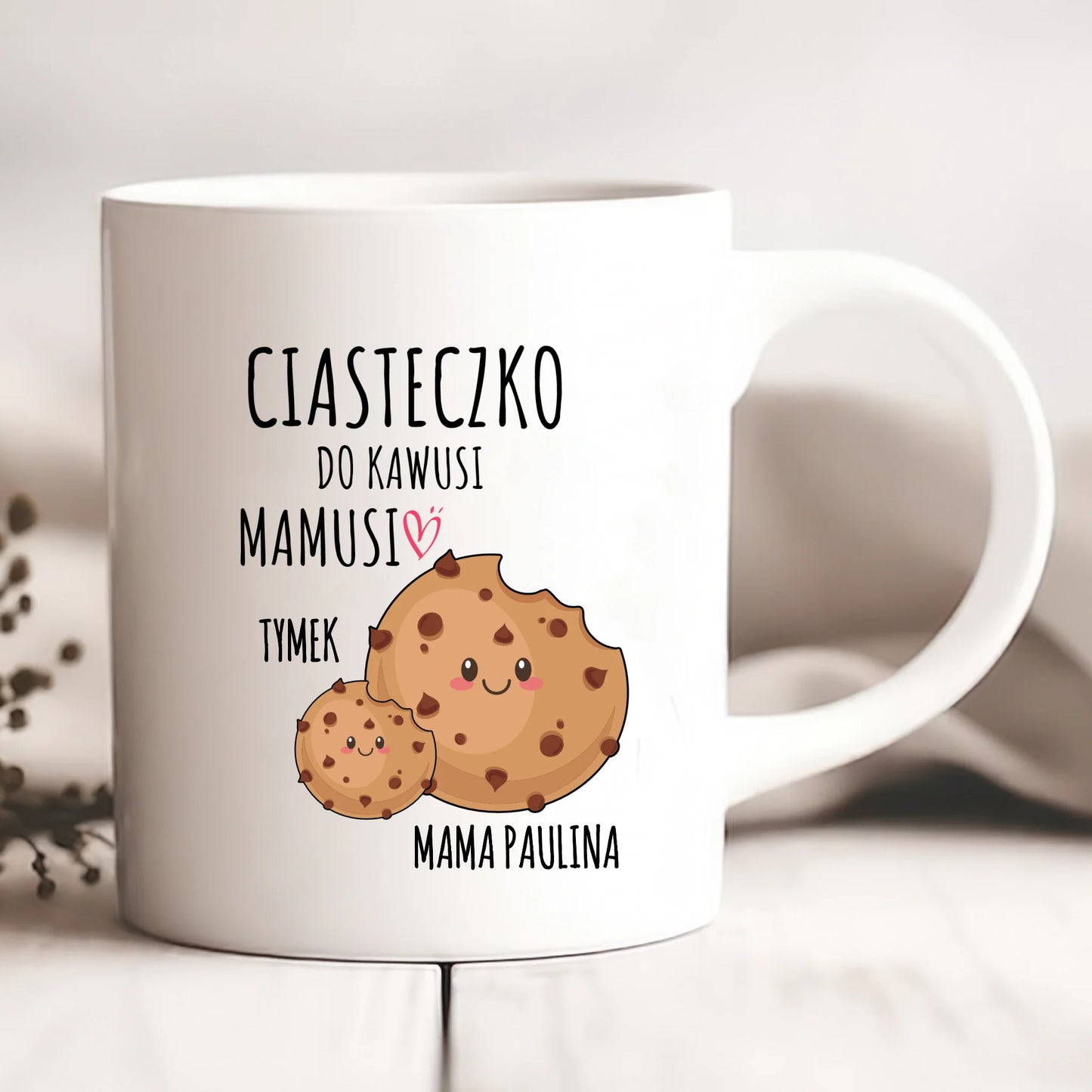 Kubek dla mamy - Dzień mamy - Ciasteczko -Personalizowany #8900