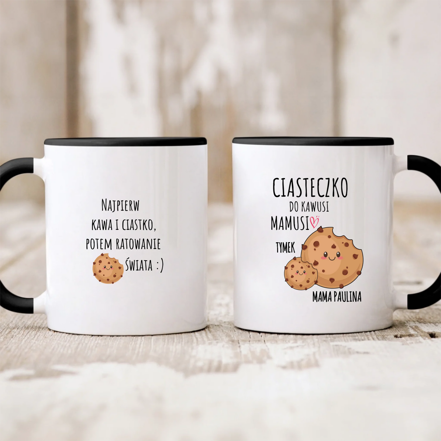 Kubek dla mamy - Dzień mamy - Ciasteczko -Personalizowany #8900