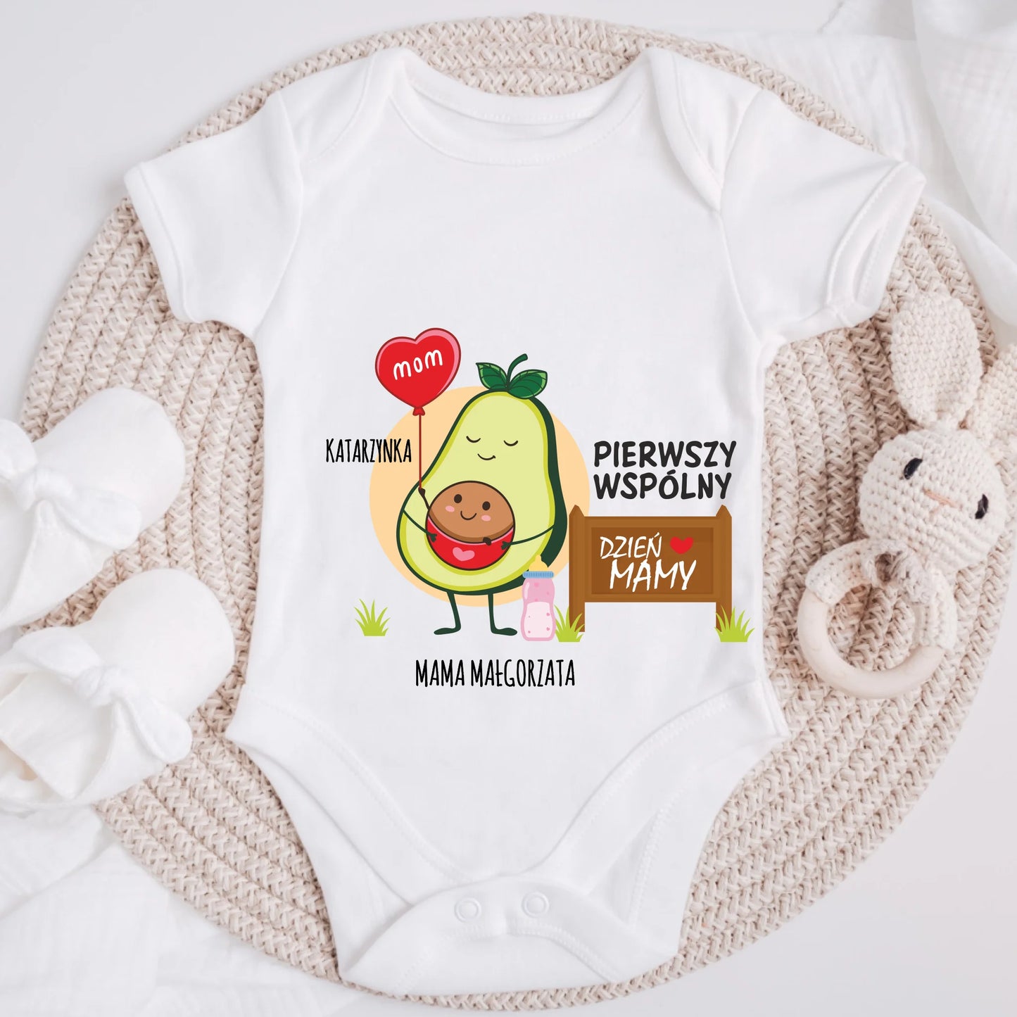 Koszulka dla mamy i córki/syna - Prezent na Dzień Mamy - Personalizowana #88