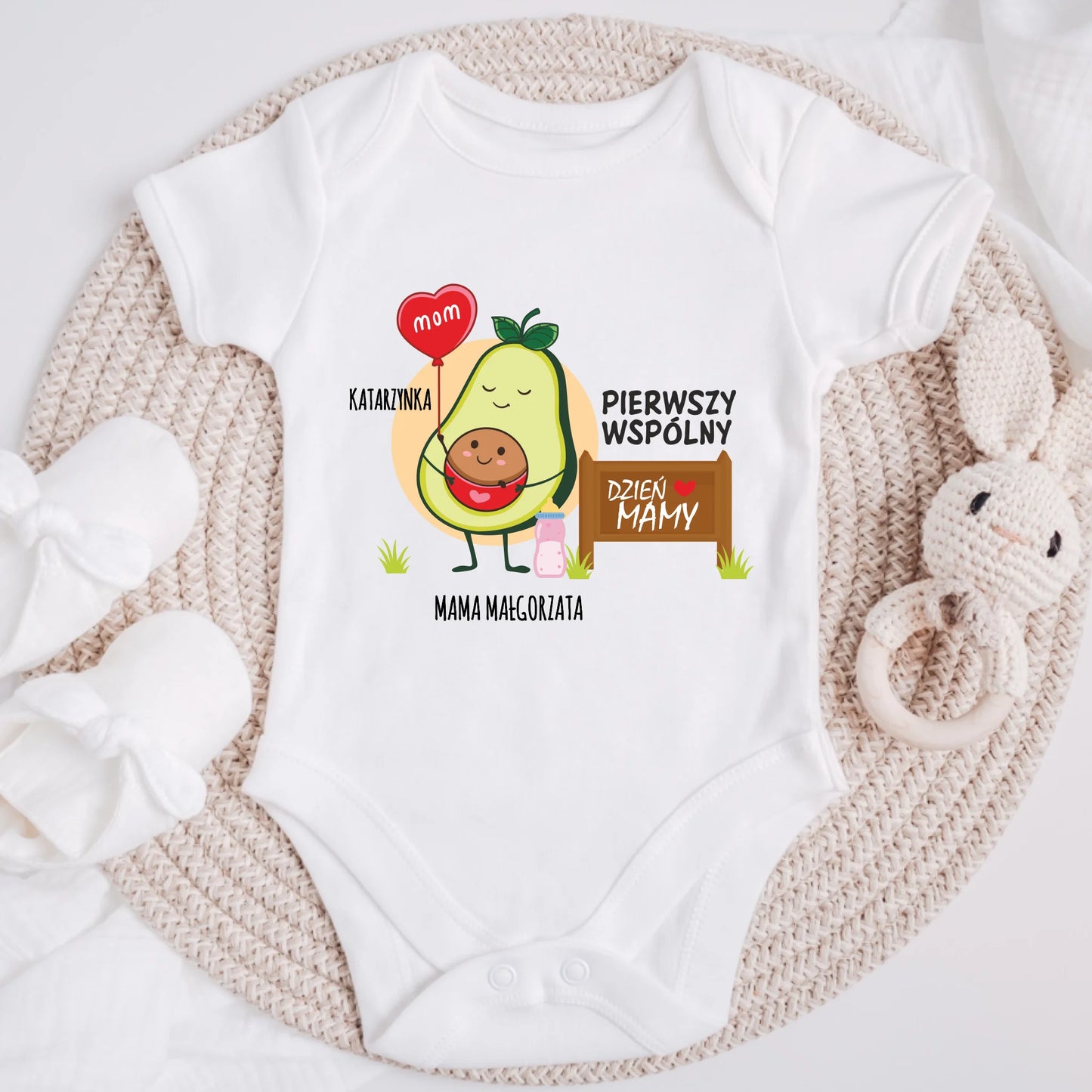 Koszulka dla mamy i córki/syna - Prezent na Dzień Mamy - Personalizowana #88