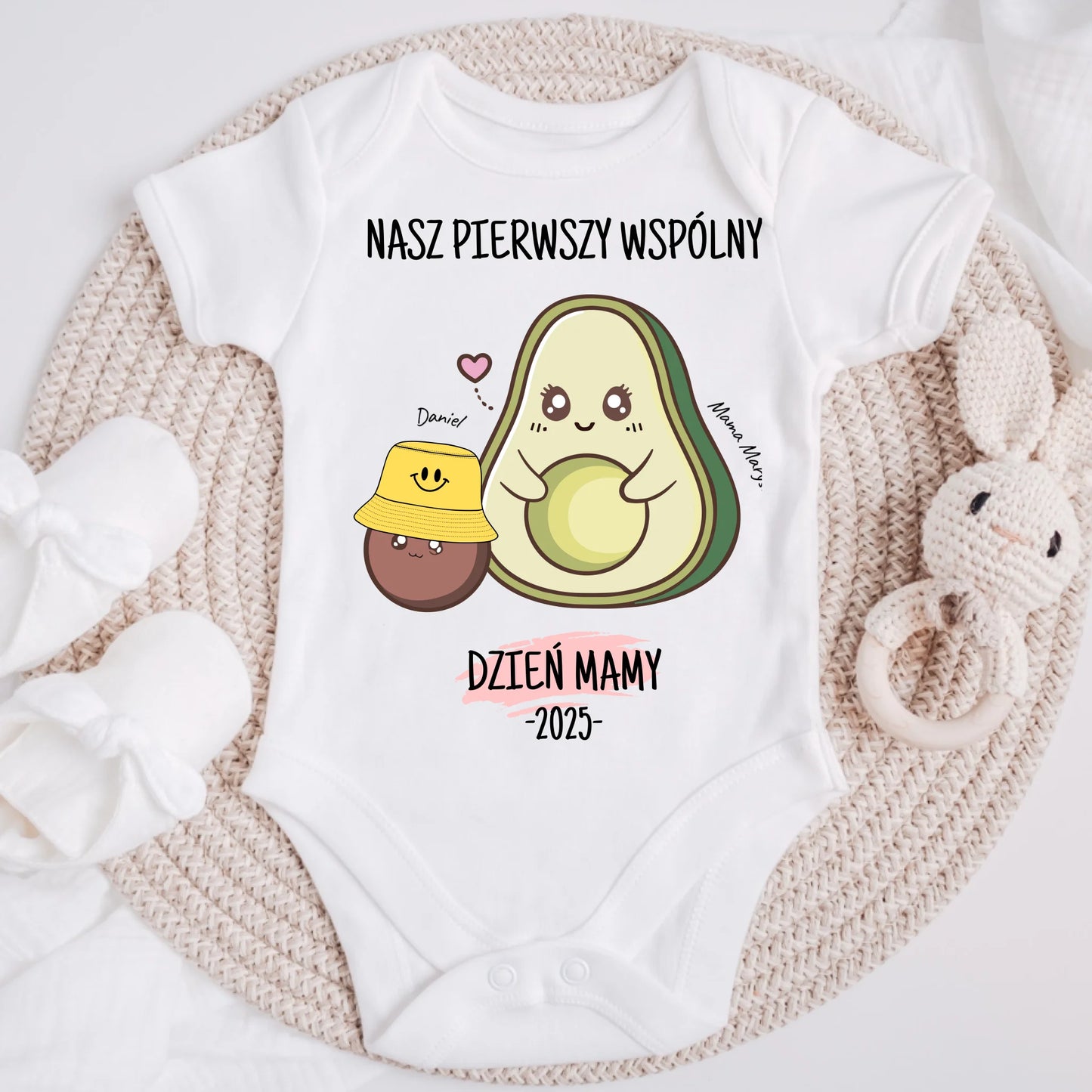Koszulka/Body dla mamy i córki/syna  - Personalizowana - Prezent na dzień mamy #697
