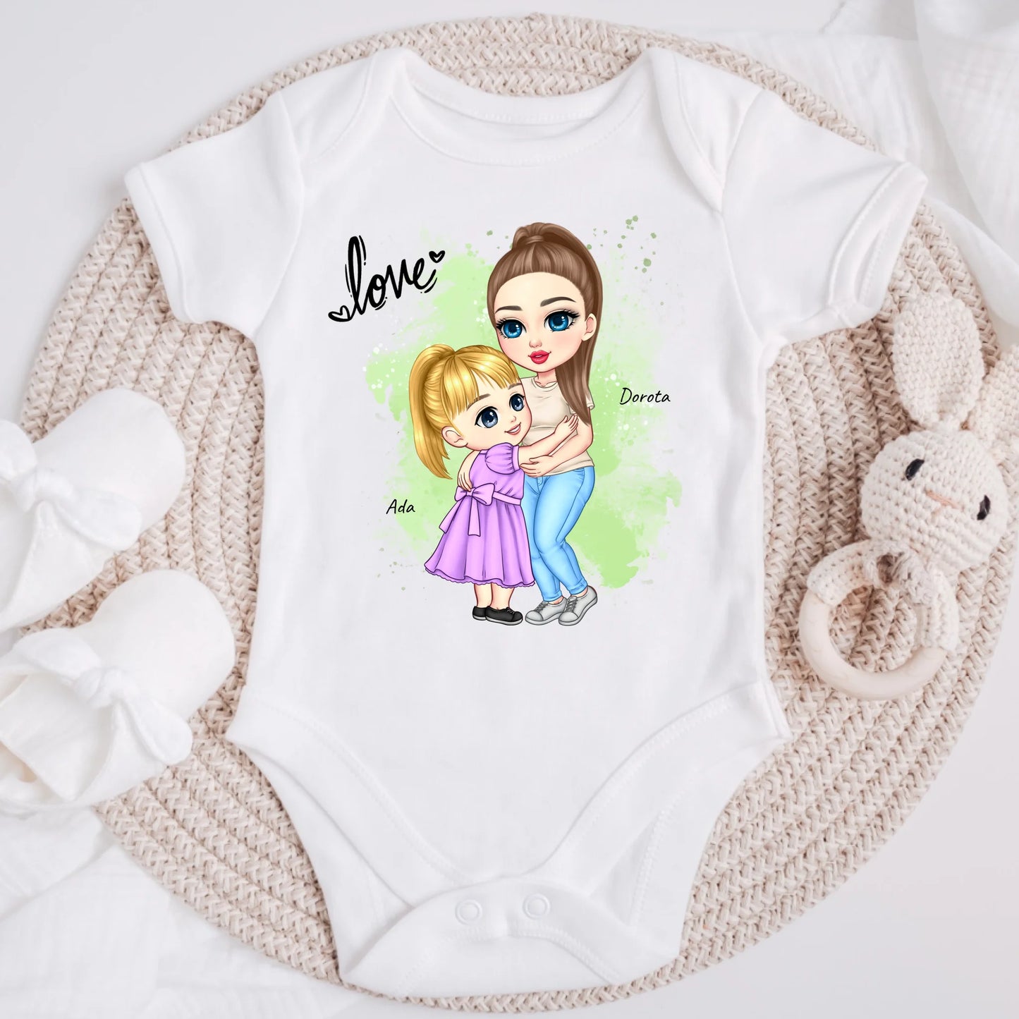 Koszulka dla mamy i córki - Personalizowana (rodzinna) #224