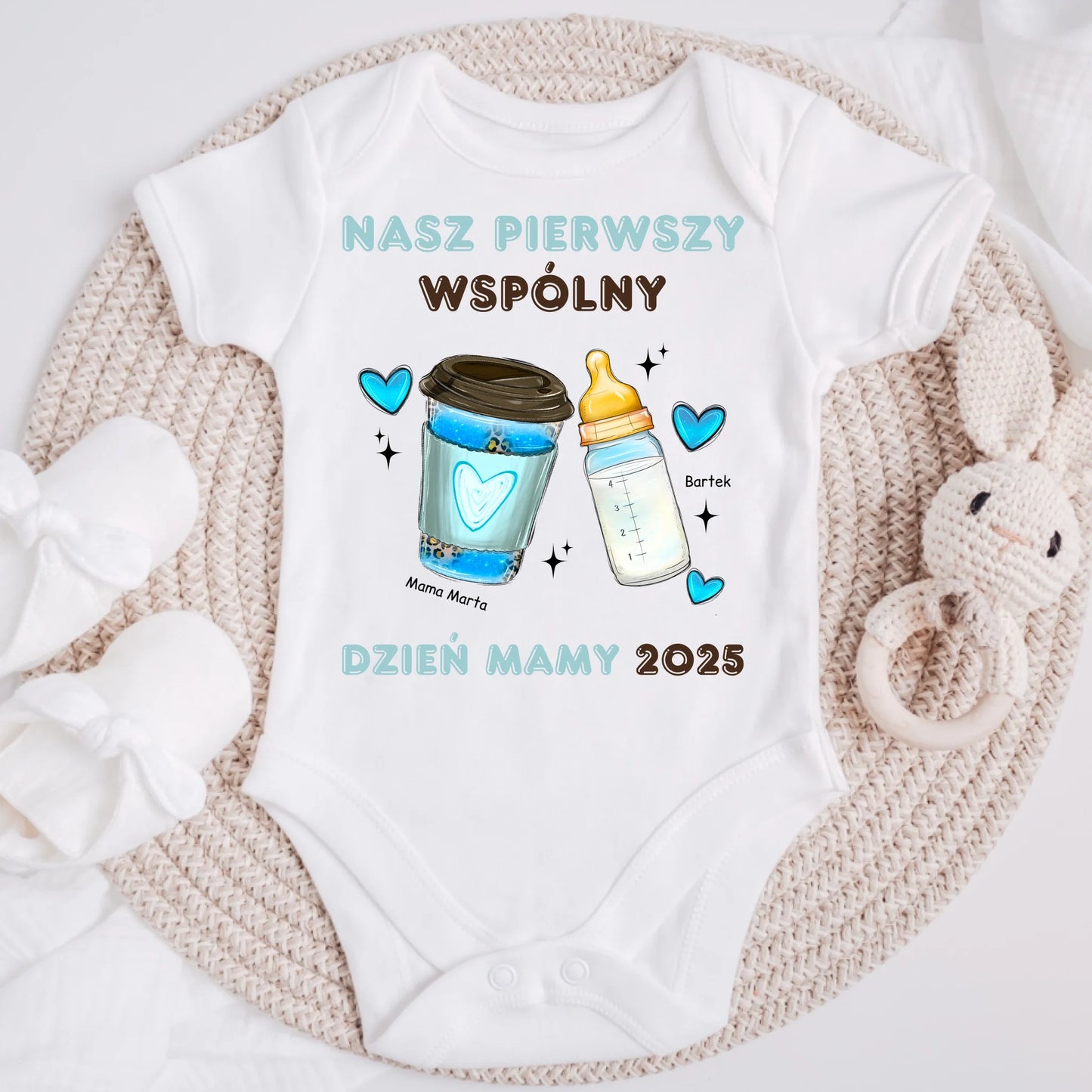 Koszulka dla mamy i syna - Personalizowana (rodzinna) #297