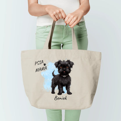 Torba personalizowana dla właścicielki psa PSIA MAMA | z personalizacją imienia #4155