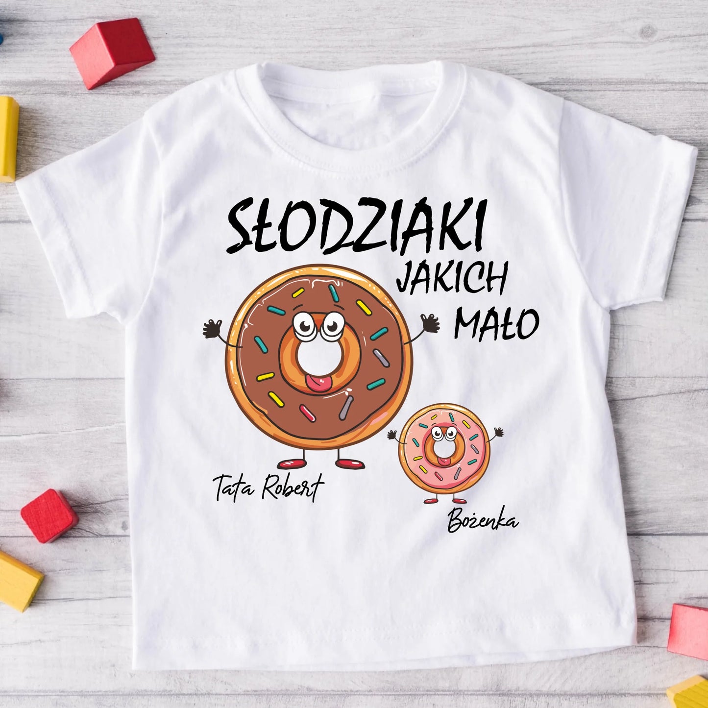 Koszulka dla taty i syna/córki - Personalizowana - Prezent na Dzień Taty #225