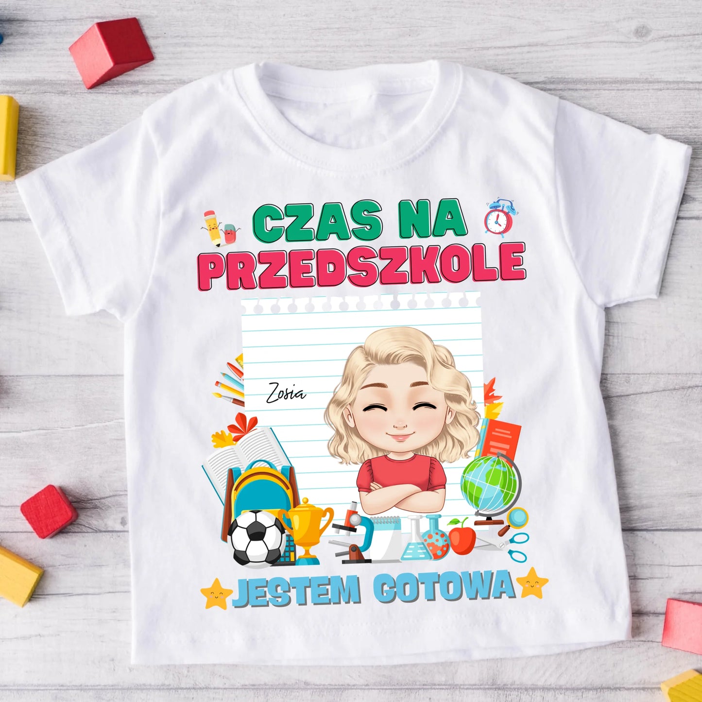 Koszulka personalizowana dla przedszkolaka #2941