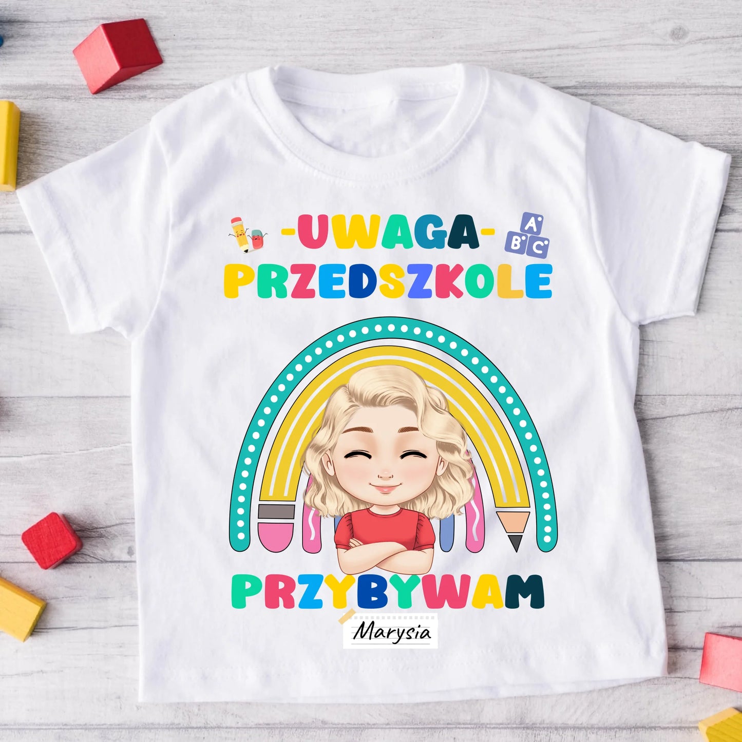 Koszulka personalizowana dla przedszkolaka #2966