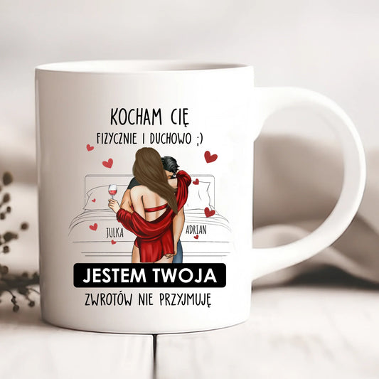Kubek dla par | Prezent dla chłopaka i dziewczyny - Personalizowany #246