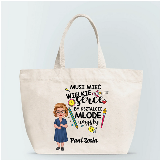 Torba personalizowana dla nauczyciela - Prezent dla nauczyciela #402