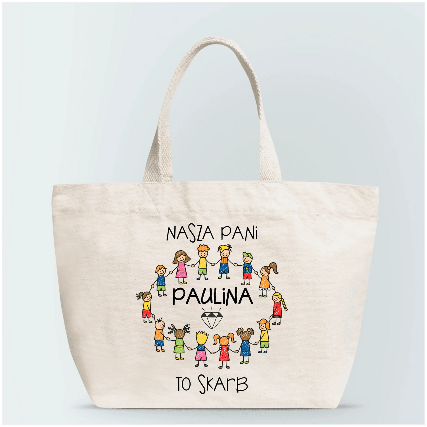 Torba personalizowana dla nauczyciela - Prezent dla nauczyciela #405