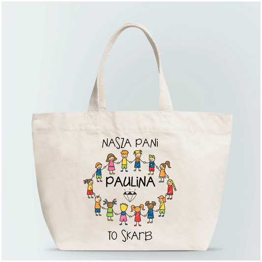 Torba personalizowana dla nauczyciela - Prezent dla nauczyciela #405
