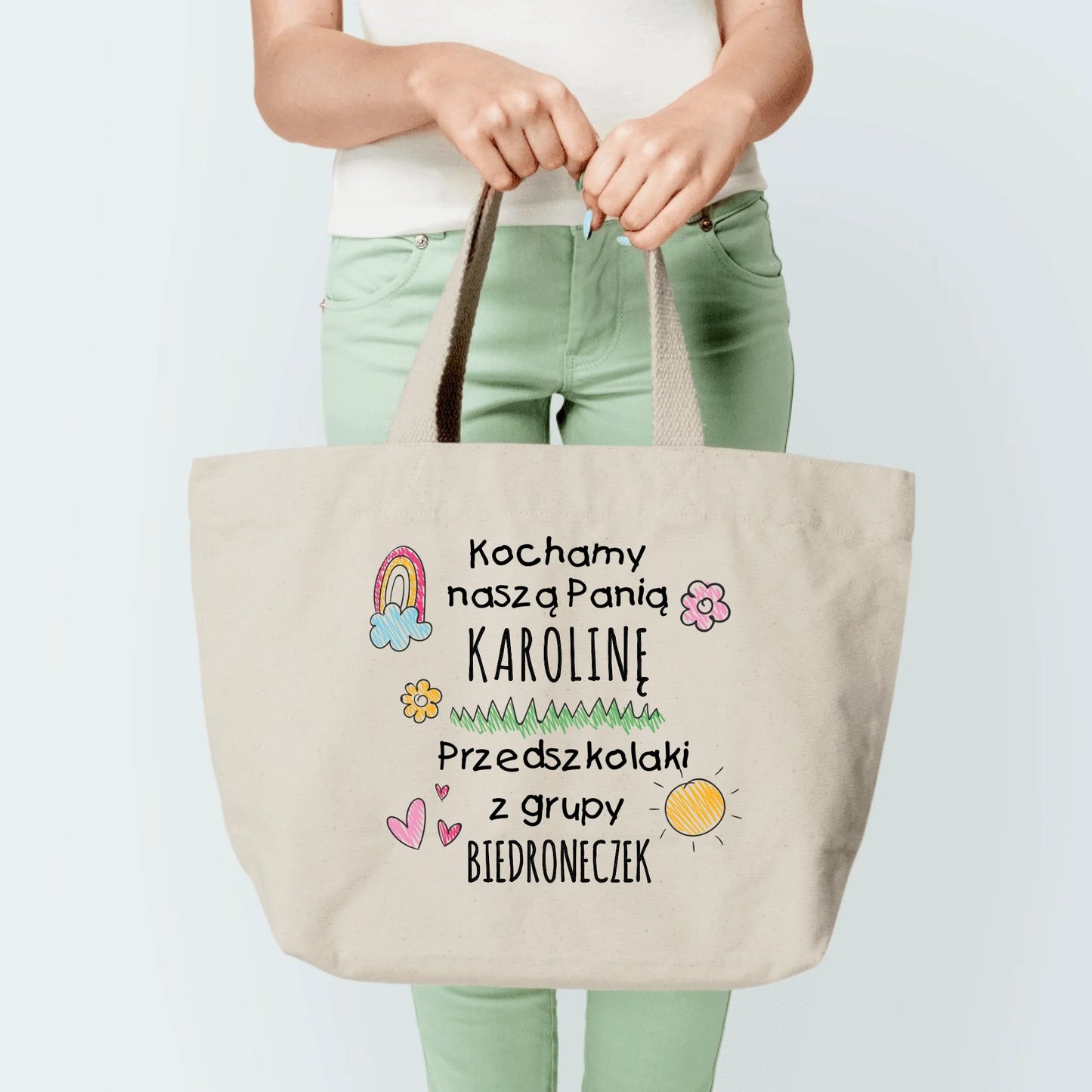 Torba personalizowana dla nauczyciela - Prezent dla nauczyciela #406