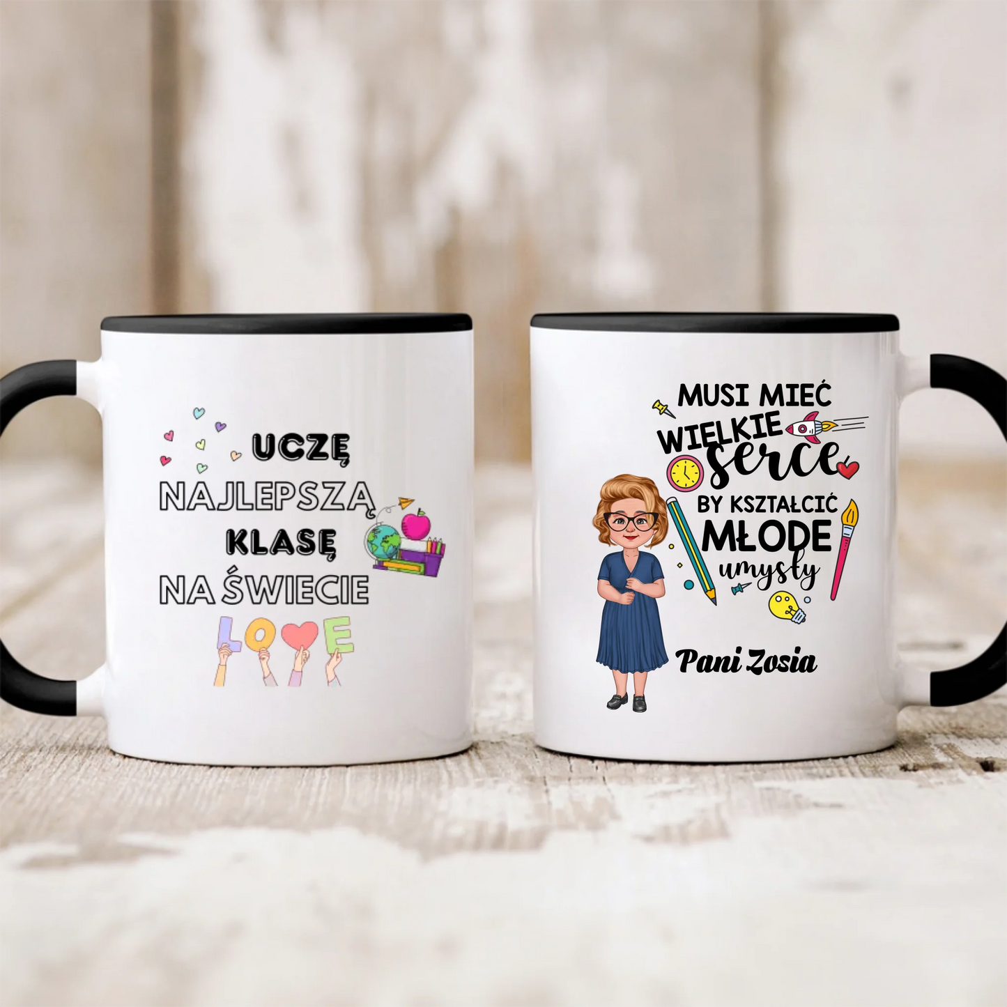 Kubek dla nauczyciela personalizowany - prezent na dzień nauczyciela #152