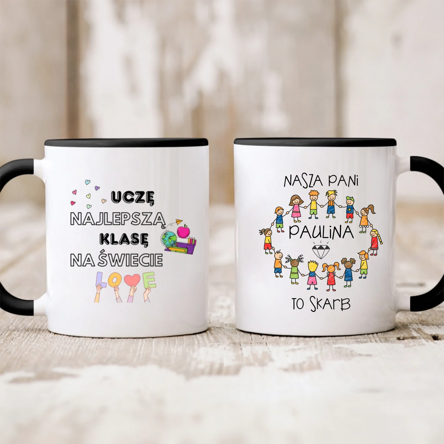 Kubek dla nauczyciela personalizowany - prezent na dzień nauczyciela #155