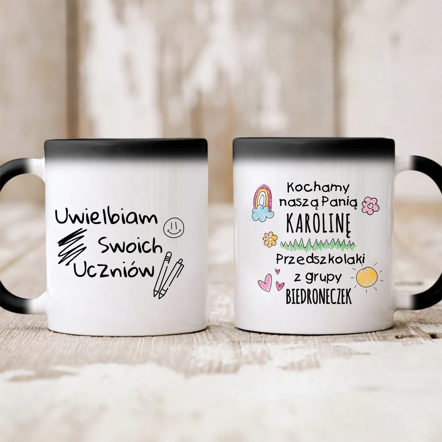 Kubek dla nauczyciela personalizowany - prezent na dzień nauczyciela #156