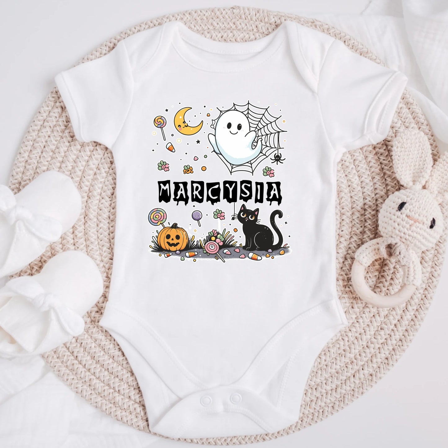 Koszulka dla dziecka - na Halloween - Personalizowana #306