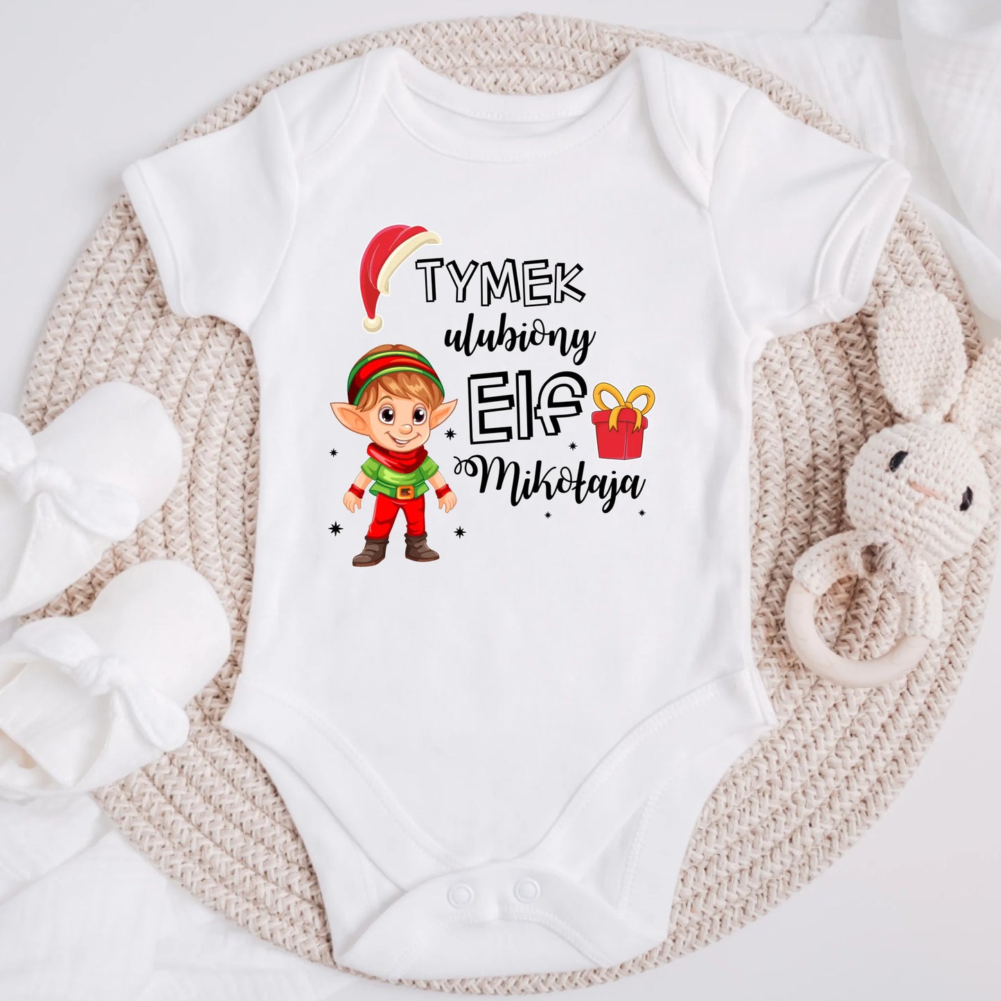 Koszulka dla dziecka - z okazji Mikołaja - Personalizowana #601