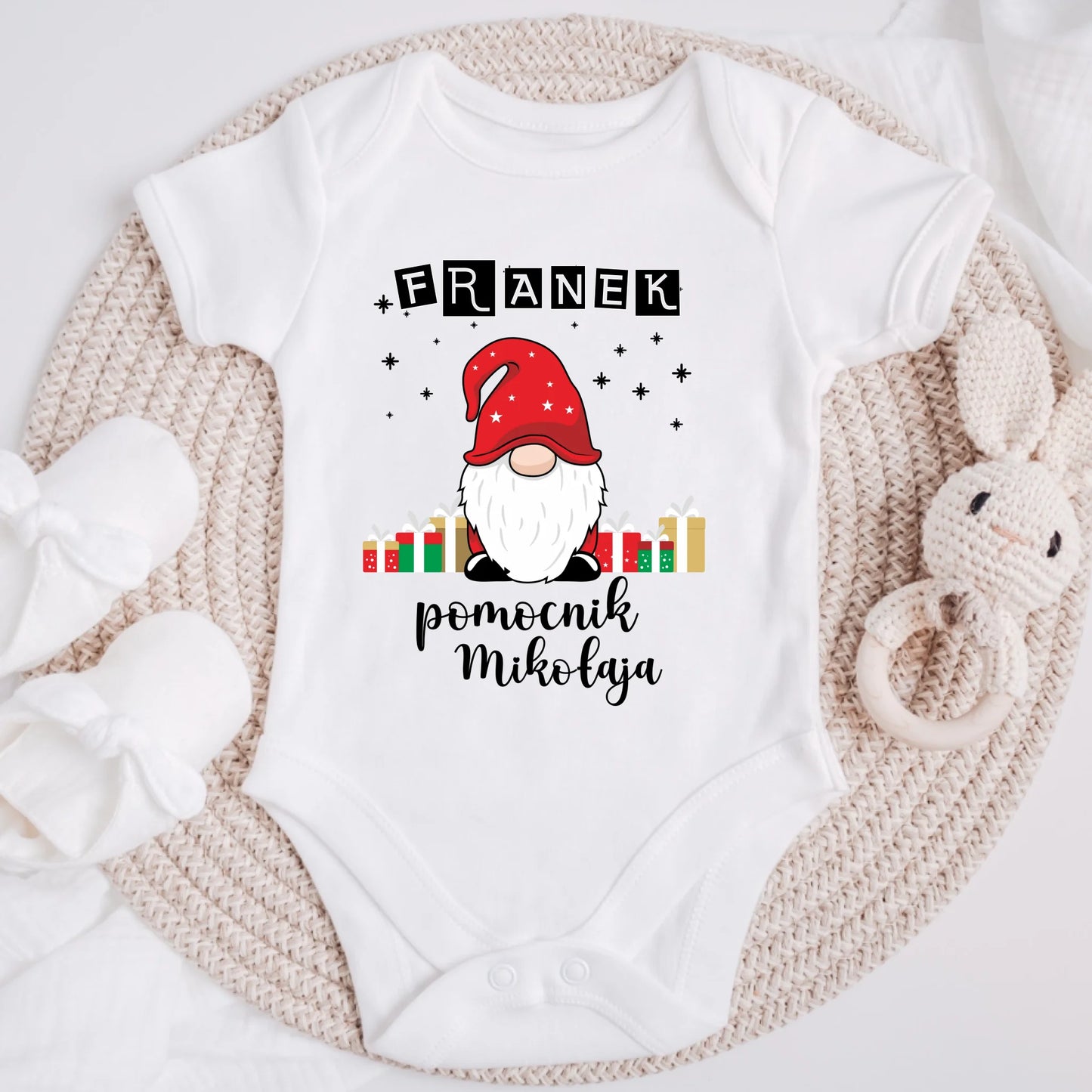 Koszulka dla dziecka - z okazji Mikołaja - Personalizowana #600