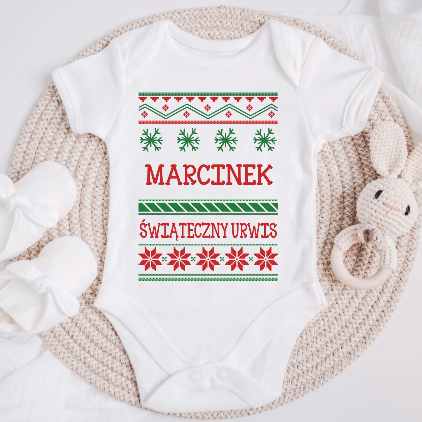 Koszulka dla dziecka - Prezent na Święta - Personalizowana #131