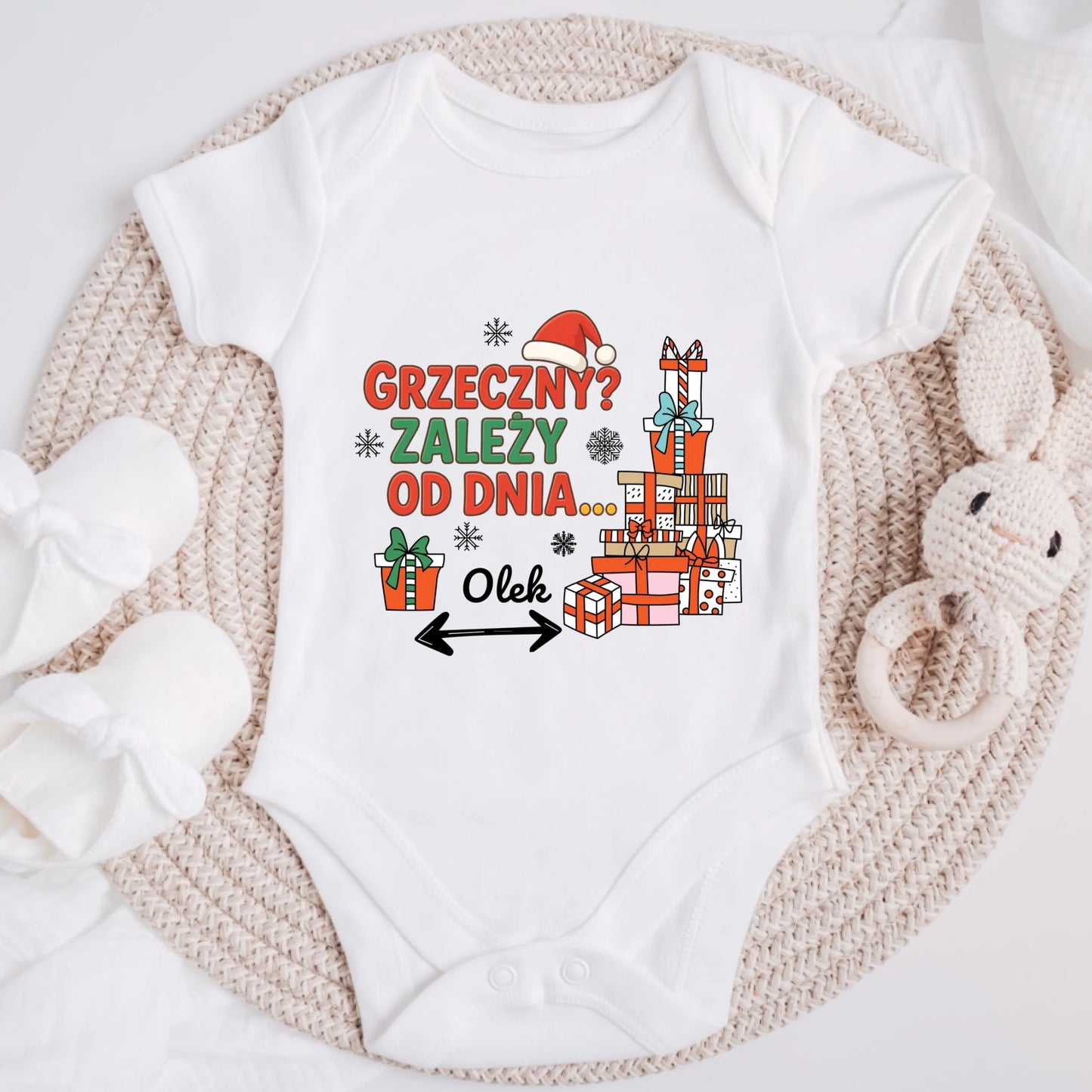 Koszulka dla dziecka - Prezent na Święta - Personalizowana #129