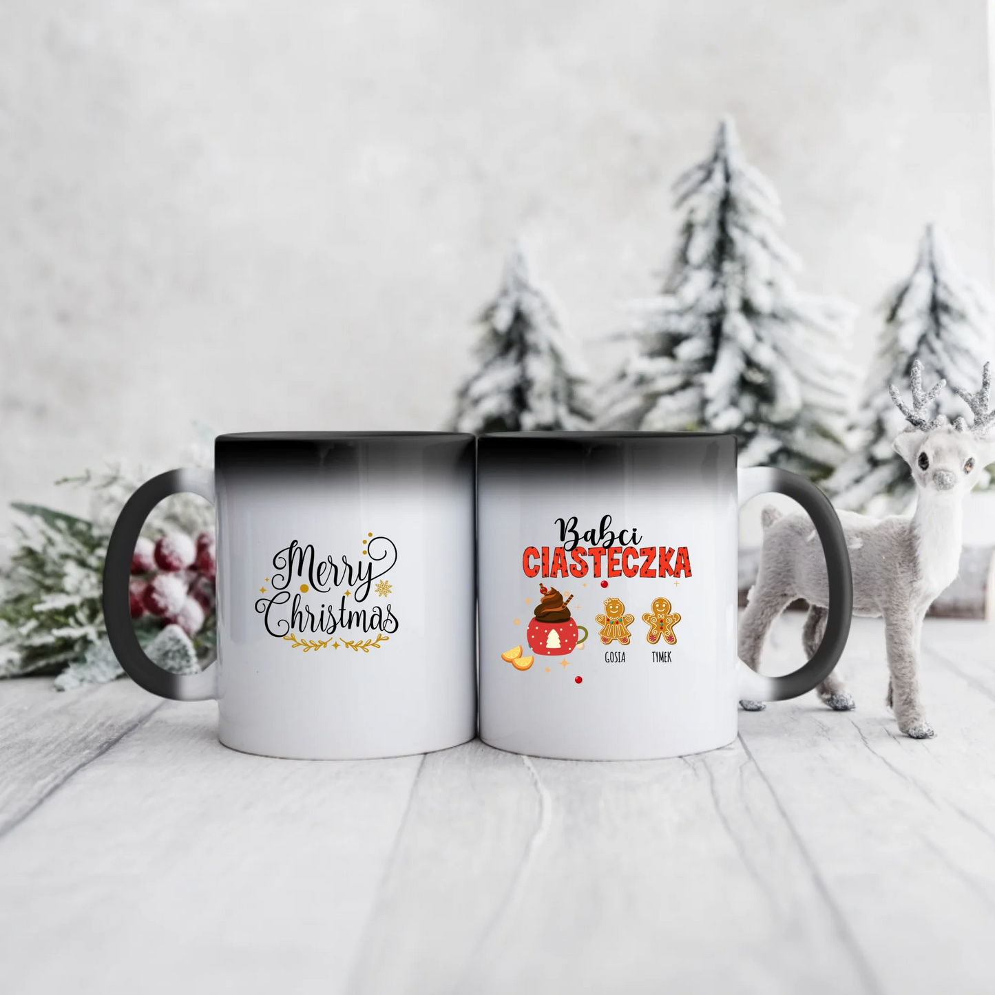 Kubek dla babci - Personalizowany prezent na święta #1001