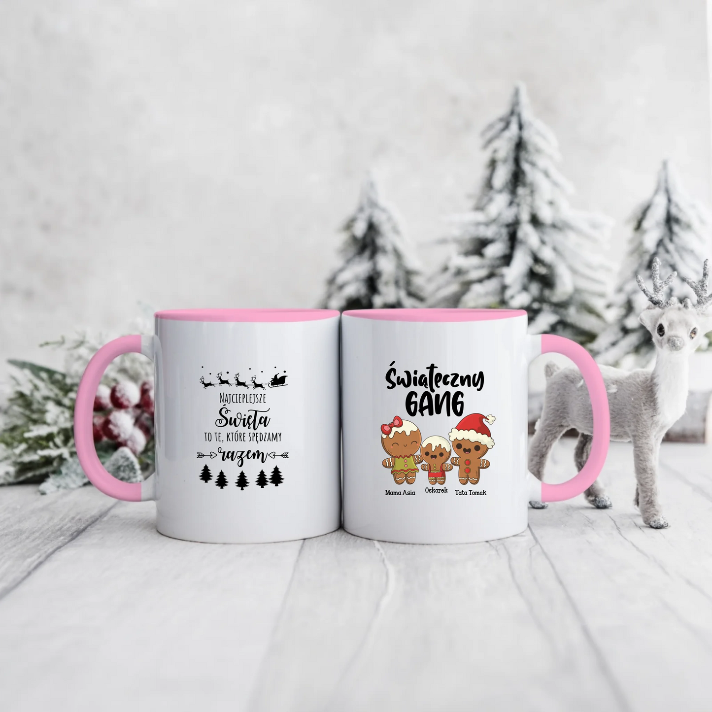 Kubek dla rodziny - Personalizowany prezent na święta #24251