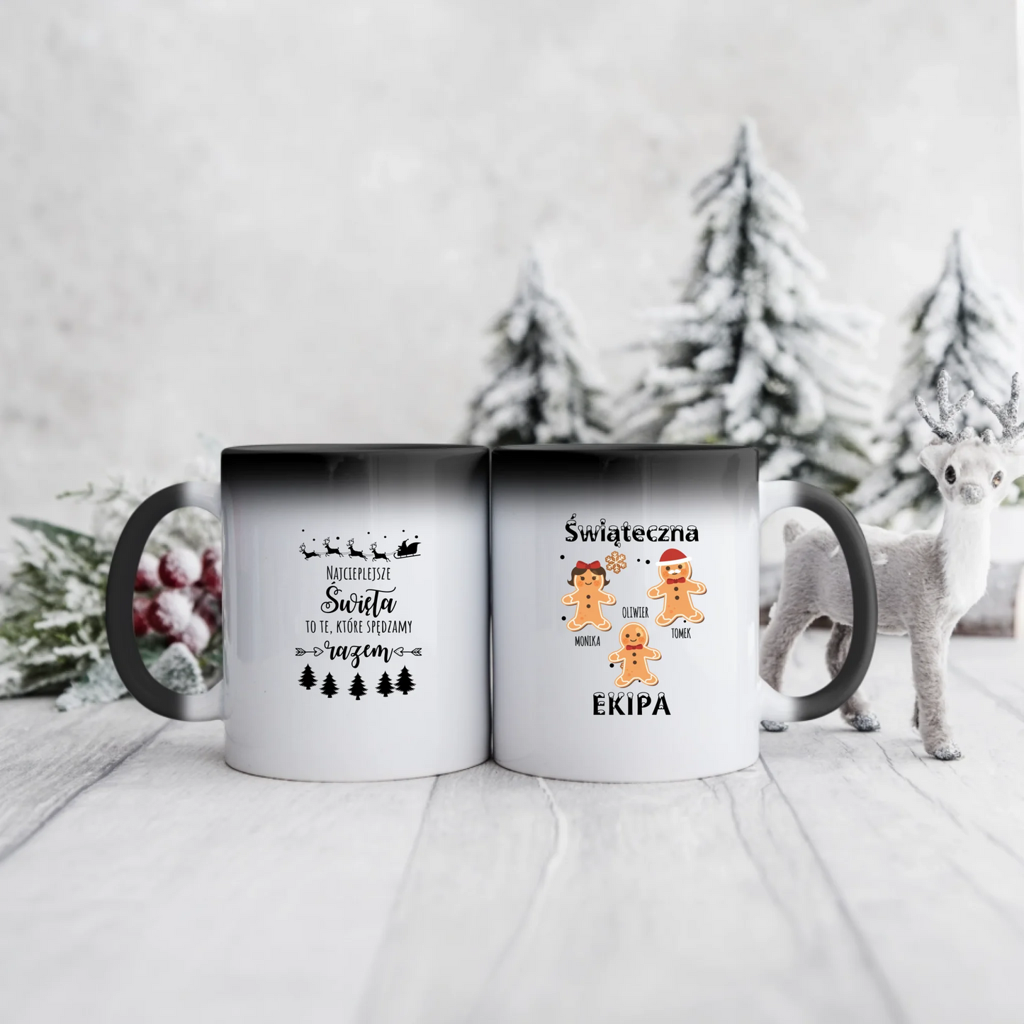 Kubek dla rodziny - Personalizowany prezent na święta #1006