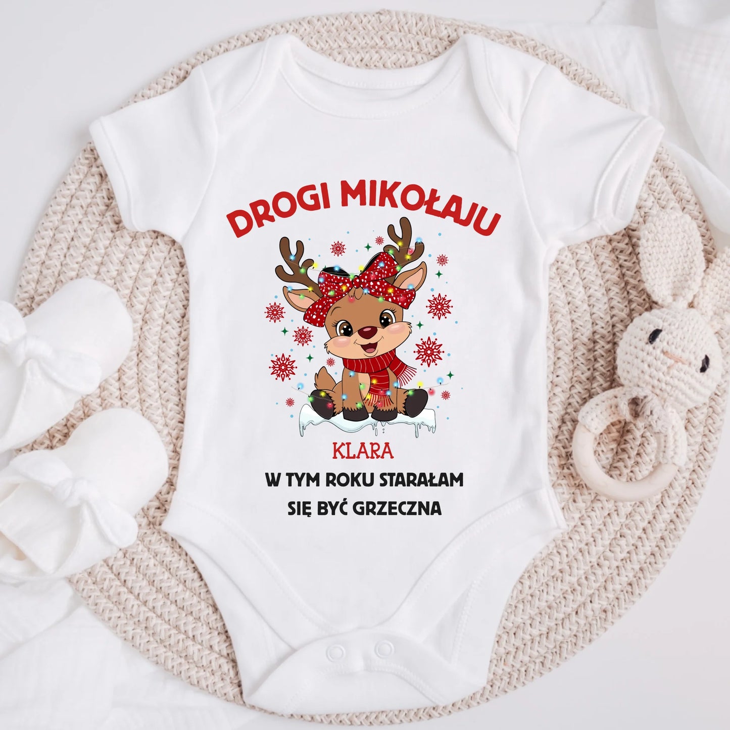 Koszulka świąteczna dla dziecka - Prezent na święta #2402