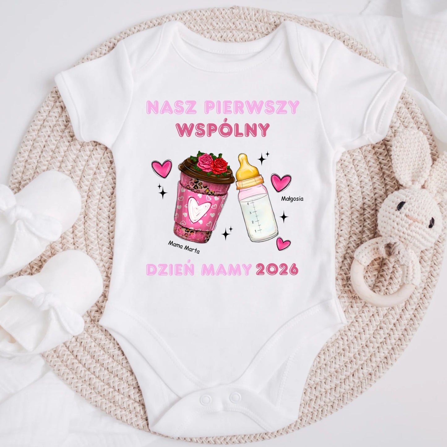 Koszulka dla mamy i córki - Personalizowana (rodzinna) #299