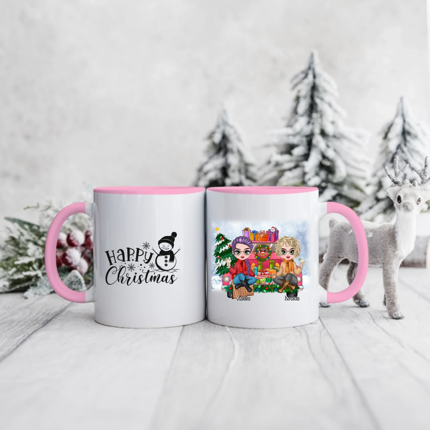 Kubek dla przyjaciółek świąteczny max. 2 osoby #3