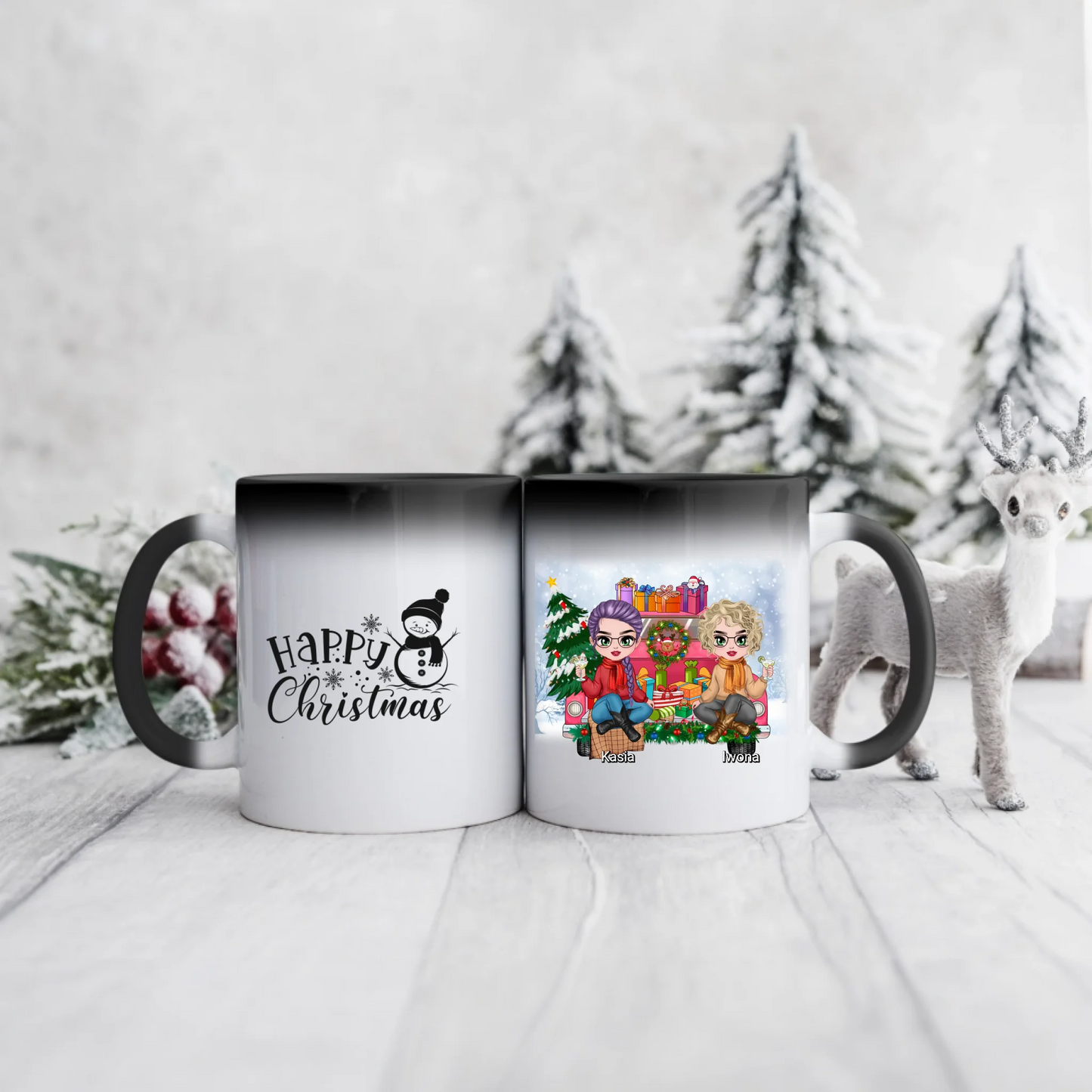 Kubek dla przyjaciółek świąteczny max. 2 osoby #3