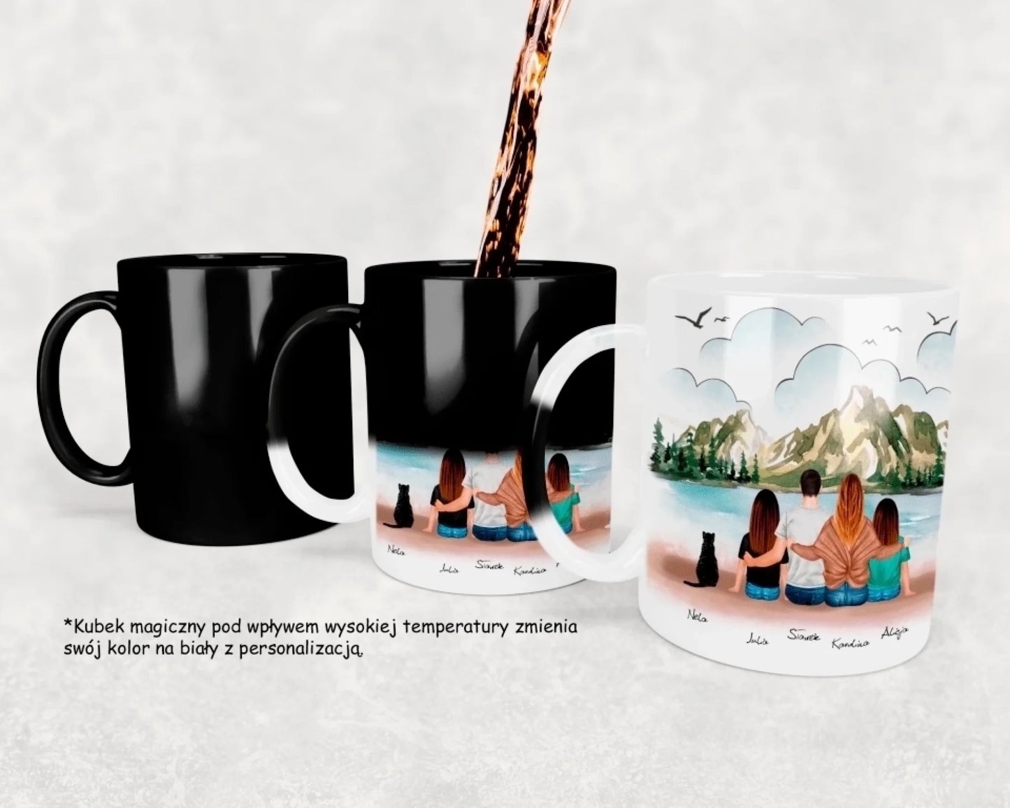 Kubek dla par świąteczny #13