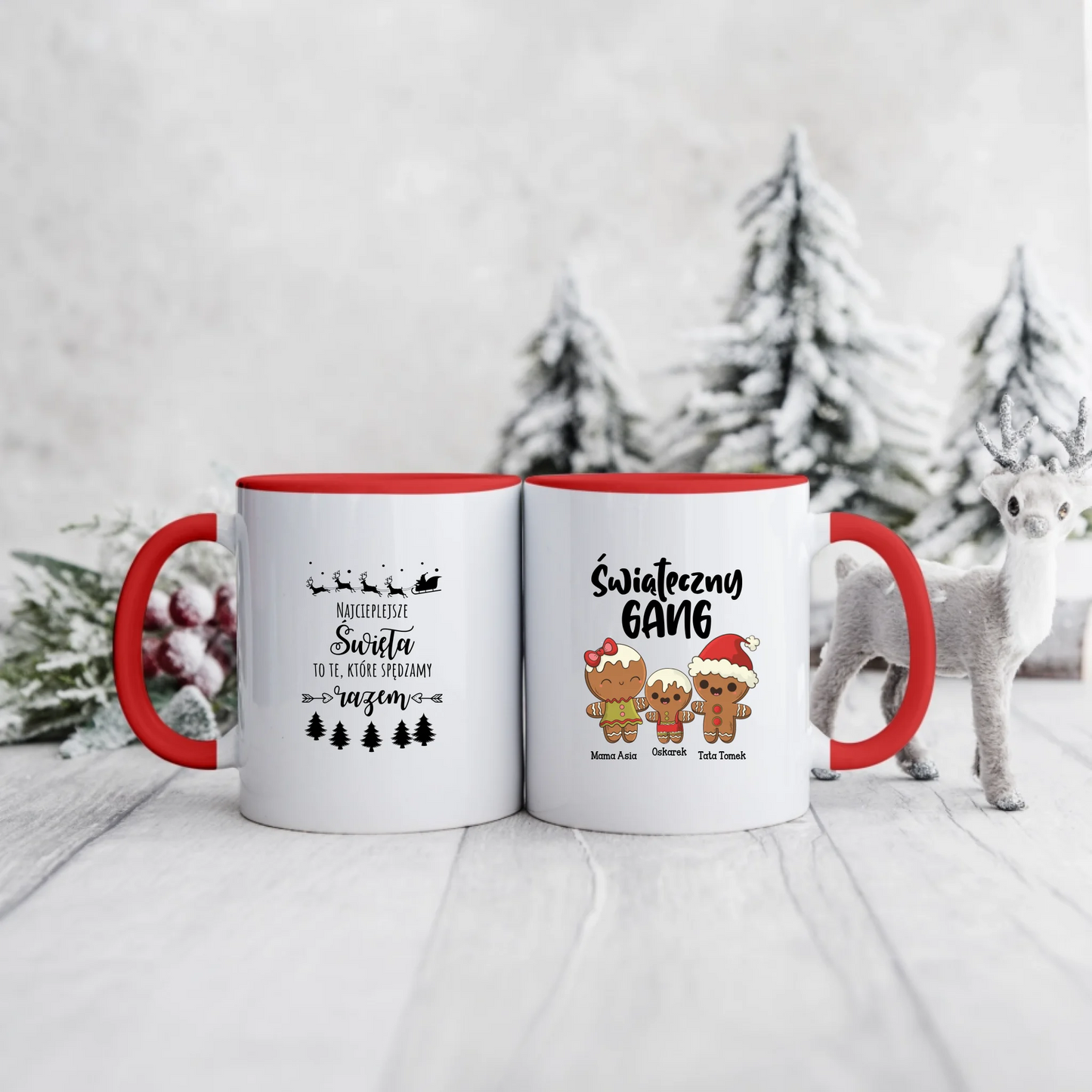 Kubek dla rodziny - Personalizowany prezent na święta #24251