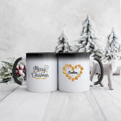 Świąteczny kubek personalizowany | z personalizacją imienia #1002