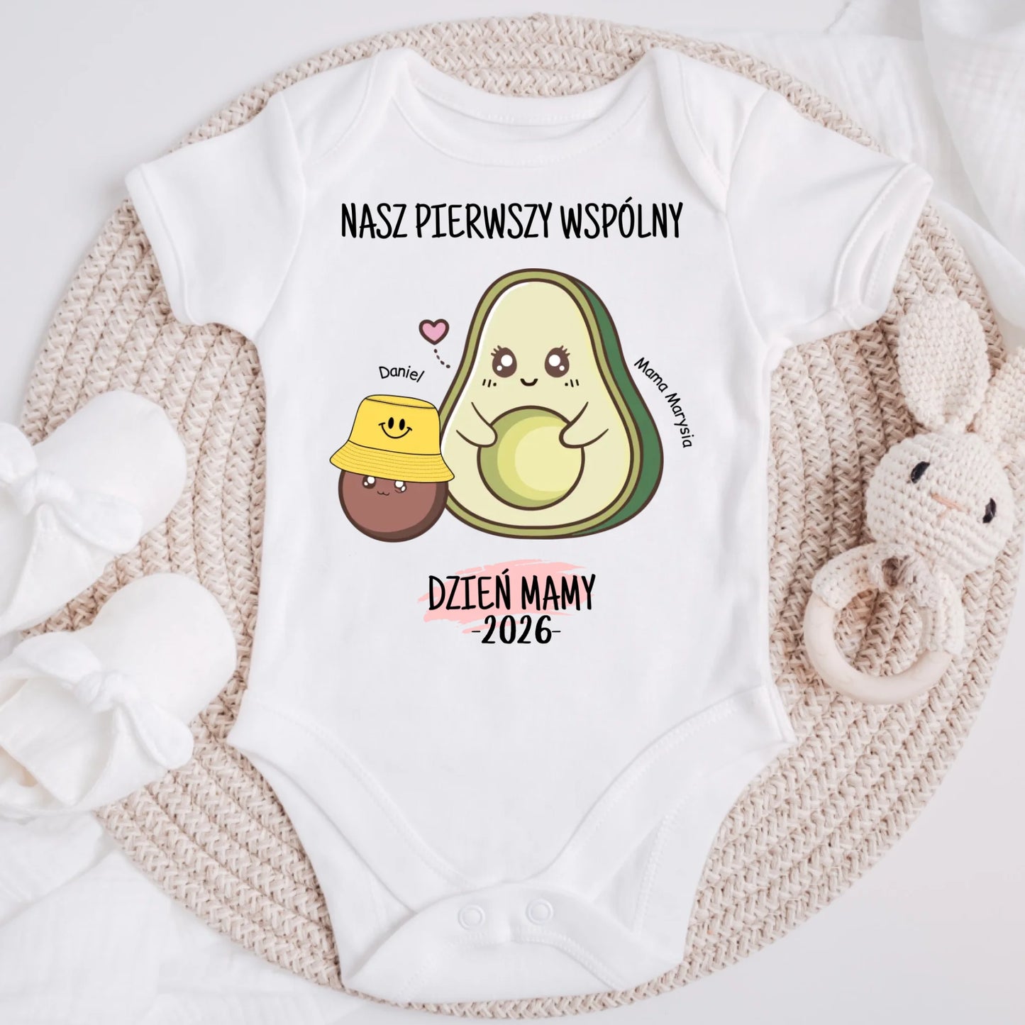 Koszulka/Body dla mamy i córki/syna  - Personalizowana - Prezent na dzień mamy #697