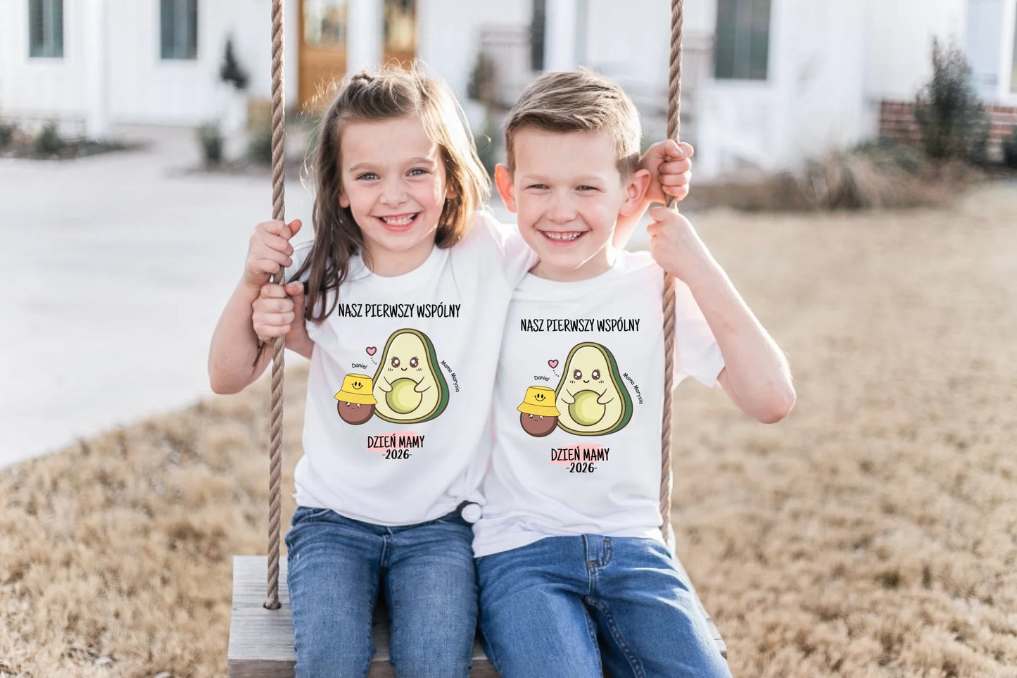 Koszulka/Body dla mamy i córki/syna  - Personalizowana - Prezent na dzień mamy #697