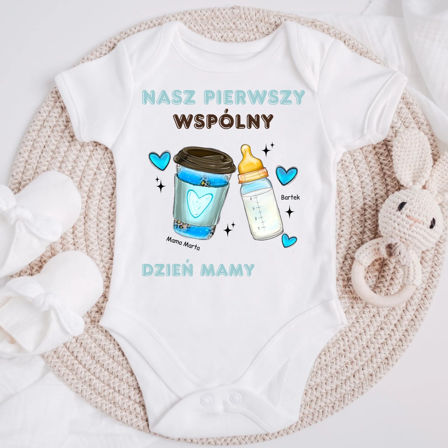 Koszulka dla mamy i syna - Personalizowana (rodzinna) #297