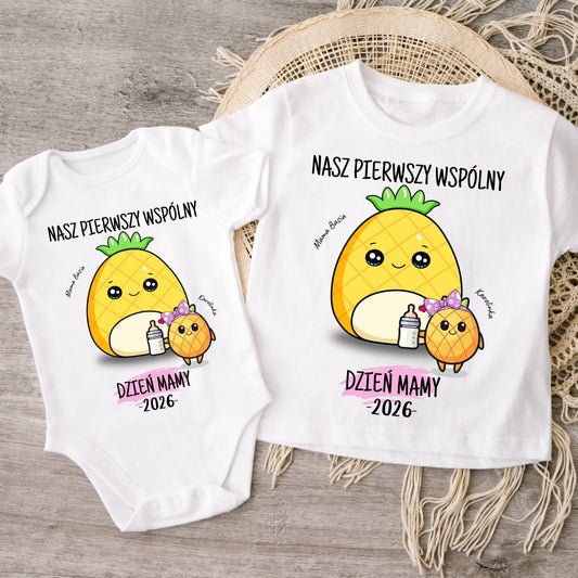 Koszulka dla mamy i córki - Personalizowana (rodzinna) #7911